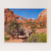 Utah Wilsons Arch. kerstcadeautjes Legpuzzel (Horizontaal)