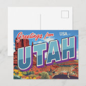 Utah woestijn Bobcat Monument Valley Briefkaart (Voorkant / Achterkant)