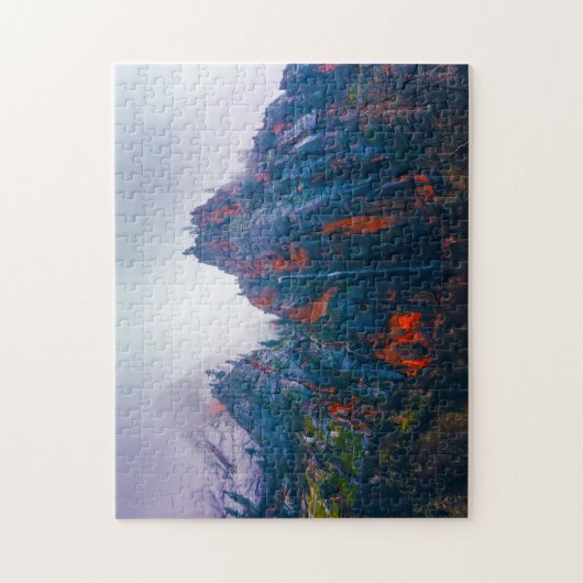 Utah Zion bergen. Legpuzzel (Verticaal)