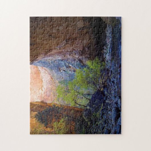 Utah Zion bergen. Legpuzzel (Verticaal)