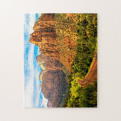 Utah Zion bergen. Legpuzzel (Verticaal)