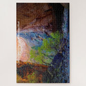 Utah Zion-gebergten. Kerstgroeten Legpuzzel (Verticaal)