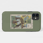 UtahDepictions of Sites to See in UtahUtah Case-Mate iPhone Case (Achterkant (horizontaal))