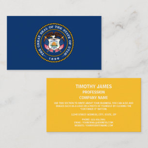 Utahn Seal, Zegel van Utah Visitekaartje