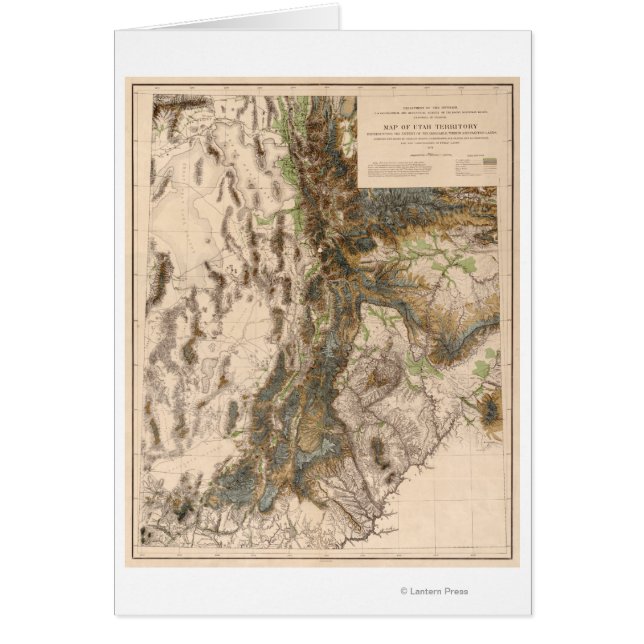 UtahPanoramic MapUtah (Voorkant)