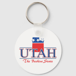 UtahPatriottische Sleutelhanger