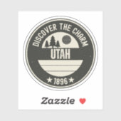 Utah's Mighty 5 - Nationale parken cadeau Sticker (Vel)