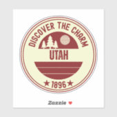 Utah's Mighty 5 - Nationale parken cadeau Sticker (Vel)