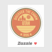 Utah's Mighty 5 - Nationale parken cadeau Sticker (Vel)