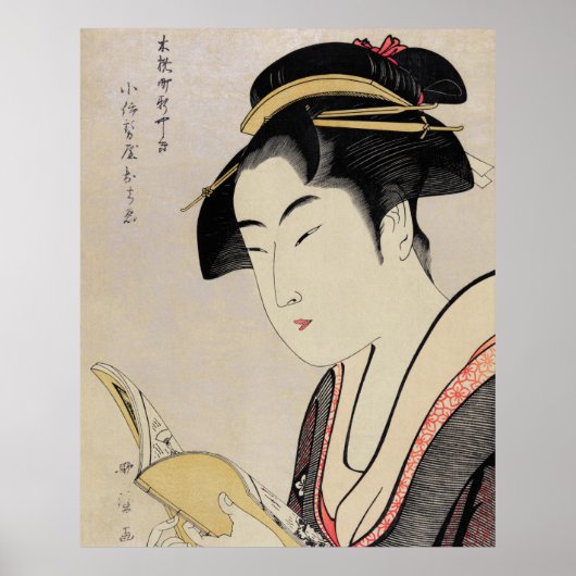 Utamaro Kitagawa 6 Poster (Voorkant)