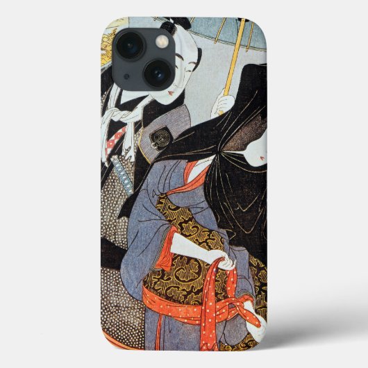 Utamaro: Lovers, 1797 Case-Mate iPhone Case (Achterkant)
