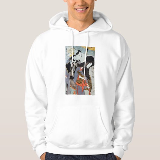 Utamaro: Lovers, 1797 Hoodie (Voorkant)