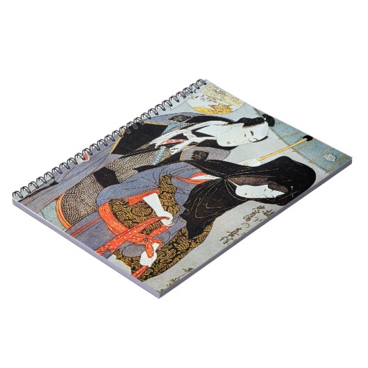 Utamaro: Lovers, 1797 Notitieboek (Linkerzijde)