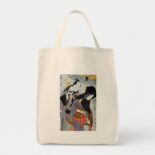 Utamaro: Lovers, 1797 Tote Bag (Voorkant)