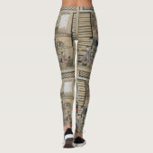 Utamaro’s Japanse Kunst leggings (Achterkant)