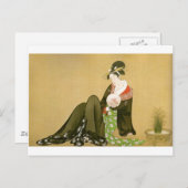 Utamaro - UKIYOE- Briefkaart (Voorkant / Achterkant)