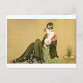 Utamaro - UKIYOE- Briefkaart (Voorkant)