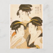 Utamaro - UKIYOE- Briefkaart (Voorkant)