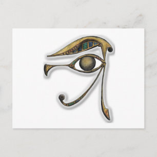 Utchat - Amulet of Protection Briefkaart