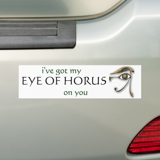 Utchat - Amulet of Protection Bumpersticker (Op auto)