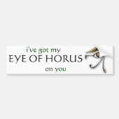 Utchat - Amulet of Protection Bumpersticker (Voorkant)
