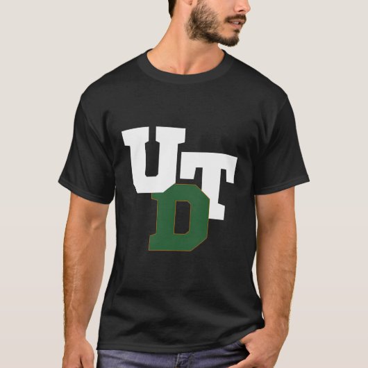 Utd Dallas Texas Student T-shirt (Voorkant)