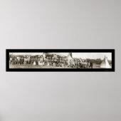 Ute Indian Camp Foto 1913 Poster (Voorkant)