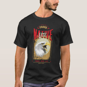 Ute Native American Eagle Spirit  Honor T-shirt
