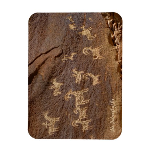 Ute Petroglyphs Magneet (Verticaal)
