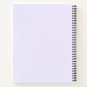 ute Pink Unicorn School Supplies Collection Notitieboek (Achterkant)