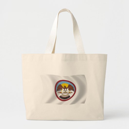 Ute Stam Vlag Boodschappentas Grote Tote Bag (Voorkant)