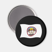 Ute Stam Vlag Magneet (Voorkant / Achterkant)