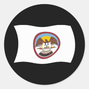 Ute Stam Vlag Sticker