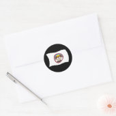 Ute Stam Vlag Sticker (Envelop)