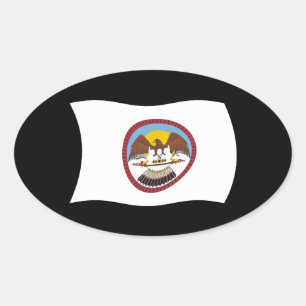 Ute Stam Vlag Sticker