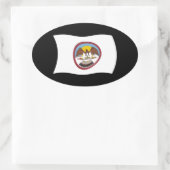 Ute Stam Vlag Sticker (Tas)