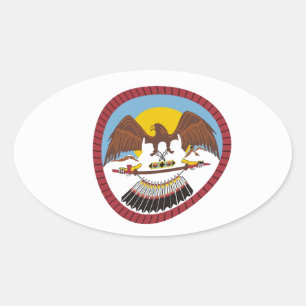 Ute Stam Vlag Sticker