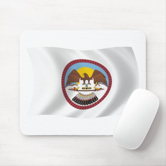 Ute Tribe Flag Mousepad Muismat (Met muis)