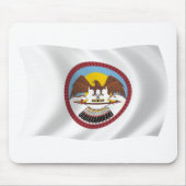 Ute Tribe Flag Mousepad Muismat (Voorkant)