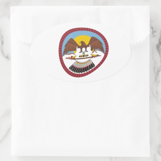 Ute Tribe Flag Sticker (Tas)