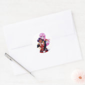 Utena en Anthy - Revolutionair Meisje Utena Ronde Sticker (Envelop)