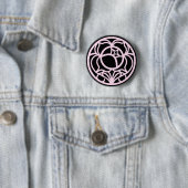 Utena Roos Crest Duelist Ring Symbool Ronde Button 5,7 Cm (In situ)