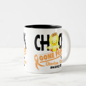 Uteriene kanker kloon Perceel 2 Tweekleurige Koffiemok (Voorkant rechts)