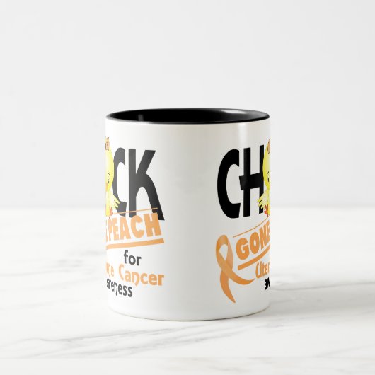 Uteriene kanker kloon Perceel 2 Tweekleurige Koffiemok (Center)