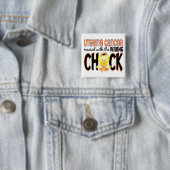 Uteriene kanker met de verkeerde griep vierkante button 5,1 cm (In situ)