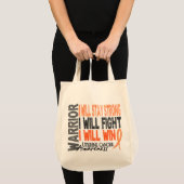 Uteriene kanker Warrior Tote Bag (Voorkant (product))