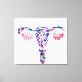 Uterus Canvas Afdruk (Voorkant)