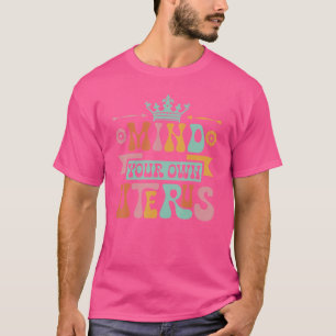 Uterus Colorful Feminist Empowerment Women's right T-shirt