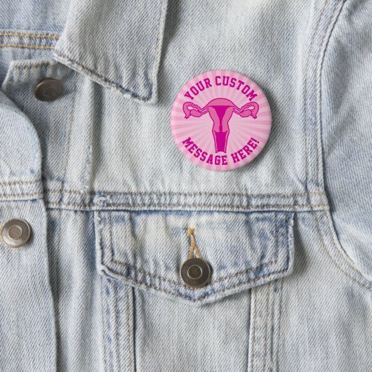 Uterus Graphic + aangepaste tekst Button (In situ)