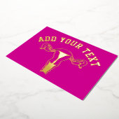 Uterus Graphic Gold Foil Kaarten (Gedraaid)